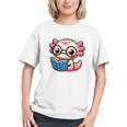 Adorable Book Lover Axolotl With Reading Glasses Cute Graphic Youth Adorable Book Lover Axolotl With Reading Glasses Cute Graphic Youth