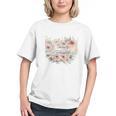 Barely Tolerable Book Floral Bookworm Lover Bookish Premium Graphic Youth