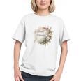 Barely Tolerable Book Lover Bookish Floral Bookworm Graphic Youth