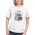 Boo Skeleton Skull Books Halloween Women School Teacher Kid Premium Graphic Youth Boo Skeleton Skull Books Halloween Women School Teacher Kid Premium Graphic Youth