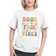 Book Fair Vibes Groovy Retro School Reading Nostalgic Graphic Youth Book Fair Vibes Groovy Retro School Reading Nostalgic Graphic Youth