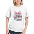 Book Lover Coquette Bow Pink Dainty Ribbon Cute Bookworm Graphic Youth