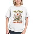Book Lover Reading Bookish Floral Reading Powers Imagination Graphic Youth