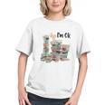 Book Lovers Bookworm Book Nerd I'm Ok Teacher School Graphic Youth