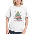 All Booked For Christmas Book Christmas Tree Lights Bookish Graphic Youth