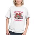 All Booked For Valentines Book Lover Teachers Graphic Youth