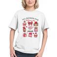 All Booked For Valentine's Day Book Lover Bookworm Bookish Graphic Youth