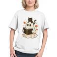 Books Ghost Reading Book Halloween Library Cat Fall Graphic Youth