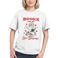 Books Are My LoveLanguage Cupid Valentines Graphic Youth