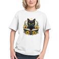 Cat For Women Book Lover Cute Cat And Book Graphic Youth