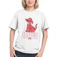 Clifford The Big Red Dog Pink Text With Bow Illustrated Book Graphic Youth