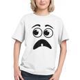 Creepy Face Carrot Halloween Book Character Costume Graphic Youth
