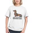 Dachshund Dog Dachshund Decor Books Nerds Dachshund Graphic Youth