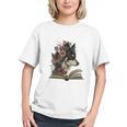 Dog Book Flower Graphic Youth