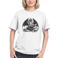 Dragon Reading Book Bookworm Books Dragon Learning Graphic Youth