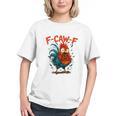 F-Caw-F Rooster F Awk F Chicken Coffee Romance Books Lover Graphic Youth