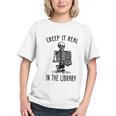 Halloween Skeleton Pun Book Lover Library Joke Graphic Youth