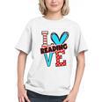 I Heart Books Love Reading Red And Stripe Animated Cat For Men Women Girls Kids Graphic Youth I Heart Books Love Reading Red And Stripe Animated Cat For Men Women Girls Kids Graphic Youth