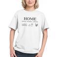 Home Stead School Grown Flowers Book Chicken Graphic Youth