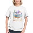 Just a Girl Who Loves Dragons & Books Reader Fantasy Fun Premium Tri-Blend Graphic Youth