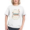 Just One More Chapter Book Reading Floral Teacher Book Lover Graphic Youth