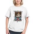 Just One More Chapter Cat Reading Books Coffee Lovers Premium Tri-Blend Graphic Youth