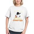 Just One More Chapter Fun Cat Coffee Reading Book Premium Tri-Blend Graphic Youth