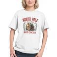 North Pole Book Club Hot Cocoa Bookworm Christmas Xmas Graphic Youth