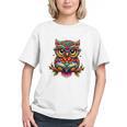 Owl With Glasses And Book Reading Graphic Youth Owl With Glasses And Book Reading Graphic Youth