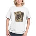 Queen Of Books Playing Card Aesthetic For Book Lovers Premium Tri-Blend Graphic Youth
