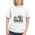 Raccoon Reading A Book Vintage Trash Reader Graphic Youth