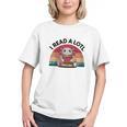 I Read Alotl Axolotl Retro Reading Books Lover Vintage Graphic Youth