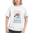 Reading Is Snow Much Fun Book Lover Winter Snowman Humor Graphic Youth Reading Is Snow Much Fun Book Lover Winter Snowman Humor Graphic Youth