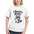 I Require Books Raccoon Reading For Book Lovers Graphic Youth