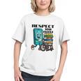 Respect Elders Cellphone Pushing Books In a Wheelchair Graphic Youth Respect Elders Cellphone Pushing Books In a Wheelchair Graphic Youth