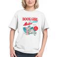 Retro Book Girl Summer For Women Beach Reading Graphic Youth