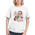 He Sees What You'Ve Been Reading Bookish Christmas Humor Graphic Youth He Sees What You'Ve Been Reading Bookish Christmas Humor Graphic Youth