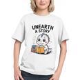 Unearth a Story Cute Dinosaur Summer Reading 2026 Dino Book Graphic Youth Unearth a Story Cute Dinosaur Summer Reading 2026 Dino Book Graphic Youth