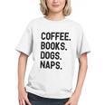 Vintage Coffee Books Dogs Naps Retro Graphic Youth