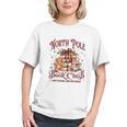 Vintage Retro North Pole Book Club Hot Cocoa Graphic Youth
