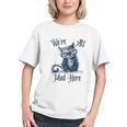 We'Re All Mad Here Cheshire Cat Alice Wonderland Book Kids Graphic Youth