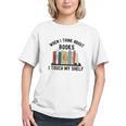 When I Think About Books I Touch My Shelf Book Reader Graphic Youth