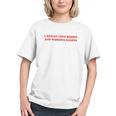 Women's I Really Love Books And Women's Rights Feminist Girls Women Graphic Youth