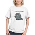 Women's i Require Books Raccoon Graphic Youth