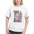 Yes I Really Do Need All These Books Coffee Graphic Youth