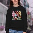 100th Day Of School Teacher Floral 100 Days In The Books Youth Crewneck Sweatshirt 100th Day Of School Teacher Floral 100 Days In The Books Youth Crewneck Sweatshirt