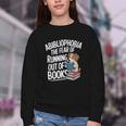 Abibliophobia Dog Book Lover Library Youth Crewneck Sweatshirt Abibliophobia Dog Book Lover Library Youth Crewneck Sweatshirt