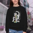 Astronaut Reading Book Space Galaxy Bookworm Men Women Kids Youth Crewneck Sweatshirt Astronaut Reading Book Space Galaxy Bookworm Men Women Kids Youth Crewneck Sweatshirt