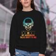 Audiobook Reader Smut Book My Audiobooks Talks Dirty To Me Youth Crewneck Sweatshirt