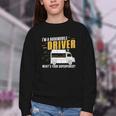 Awesome Bookmobile Driver What's Your Superpower Book Wagon Youth Crewneck Sweatshirt